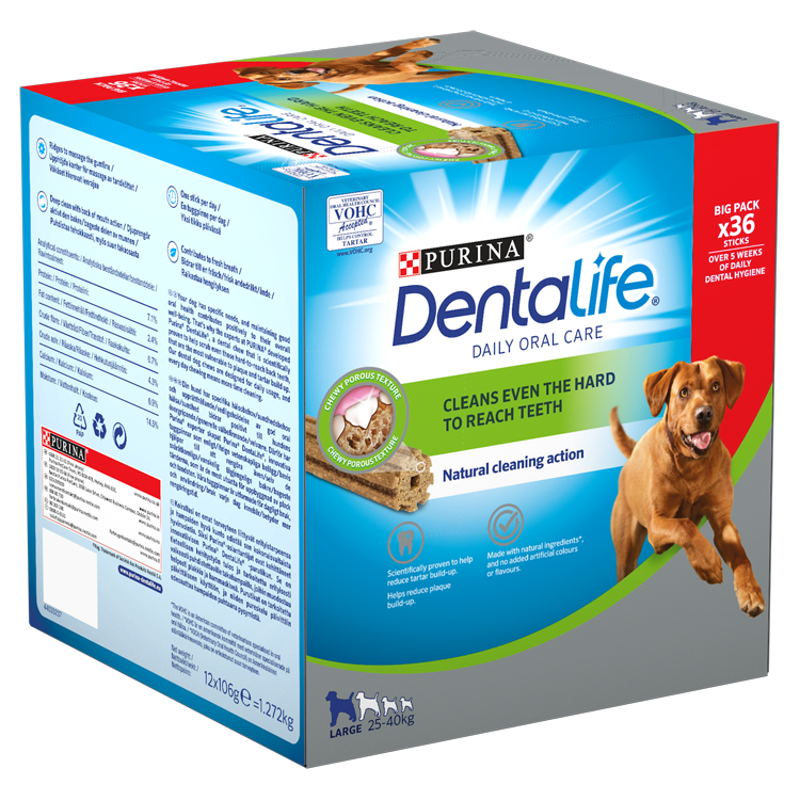 Dentalife L 2x1272g 36 Sticks (75St)