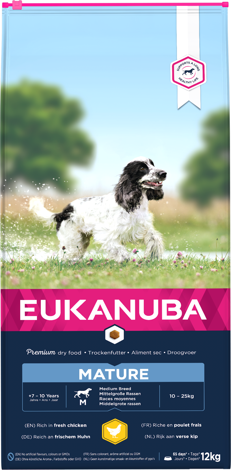 Eukanuba Mature Medium Chicken 12 kg