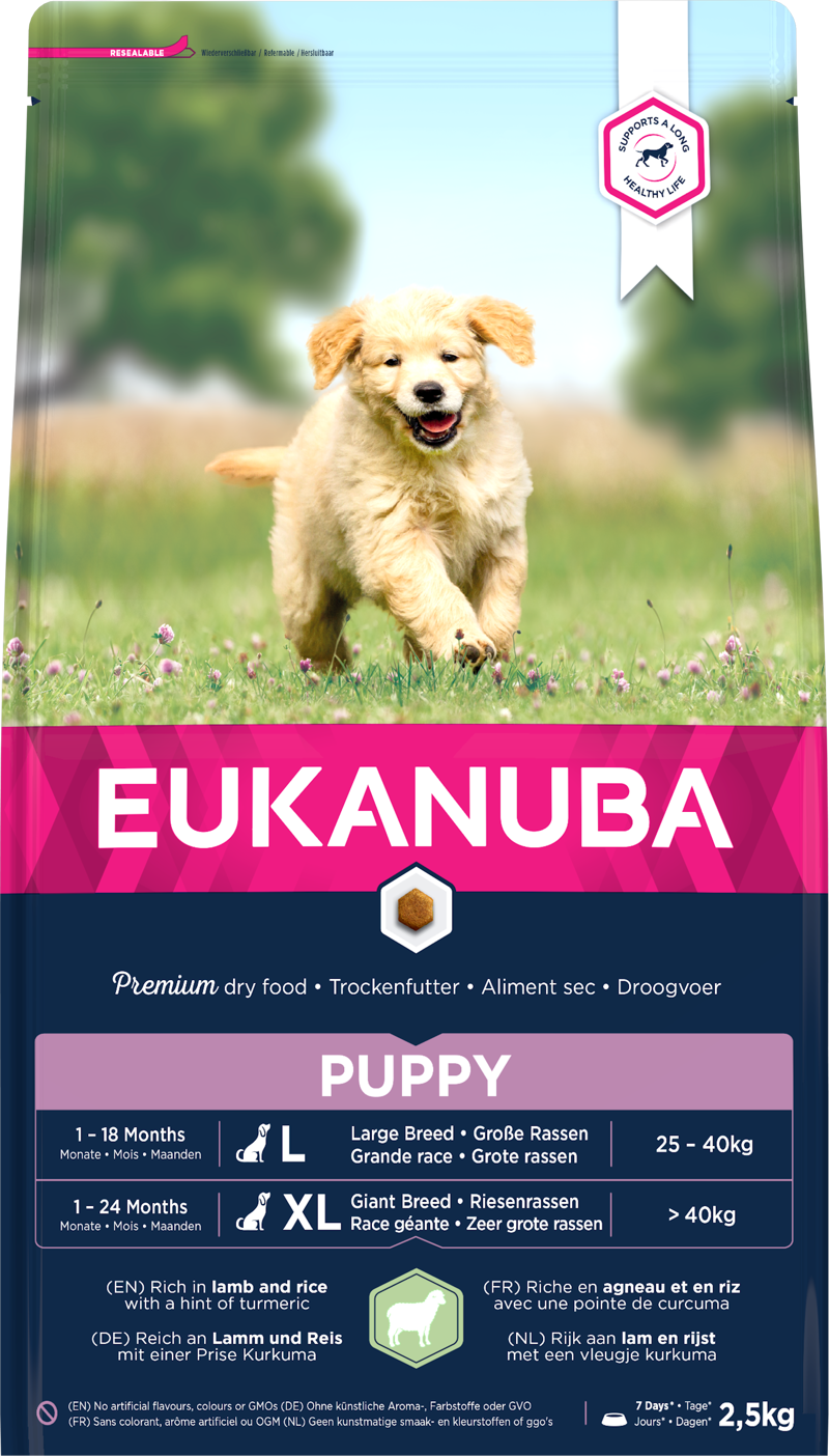 Eukanuba Puppy/Junior L Lamb 3x2.5kg