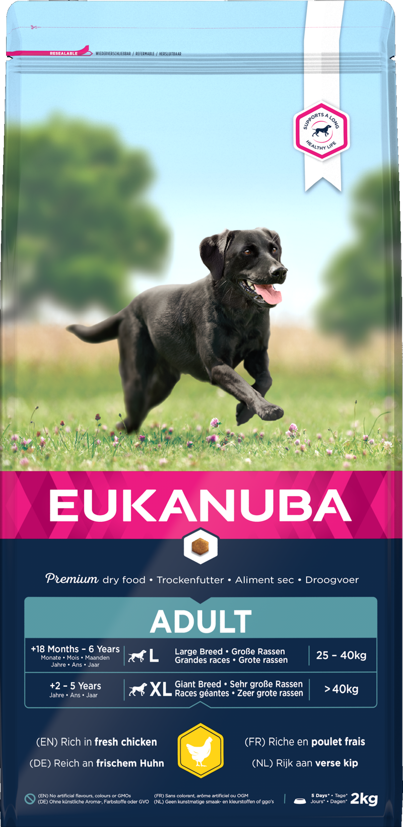 Eukanuba Adult L Chicken 4x2kg
