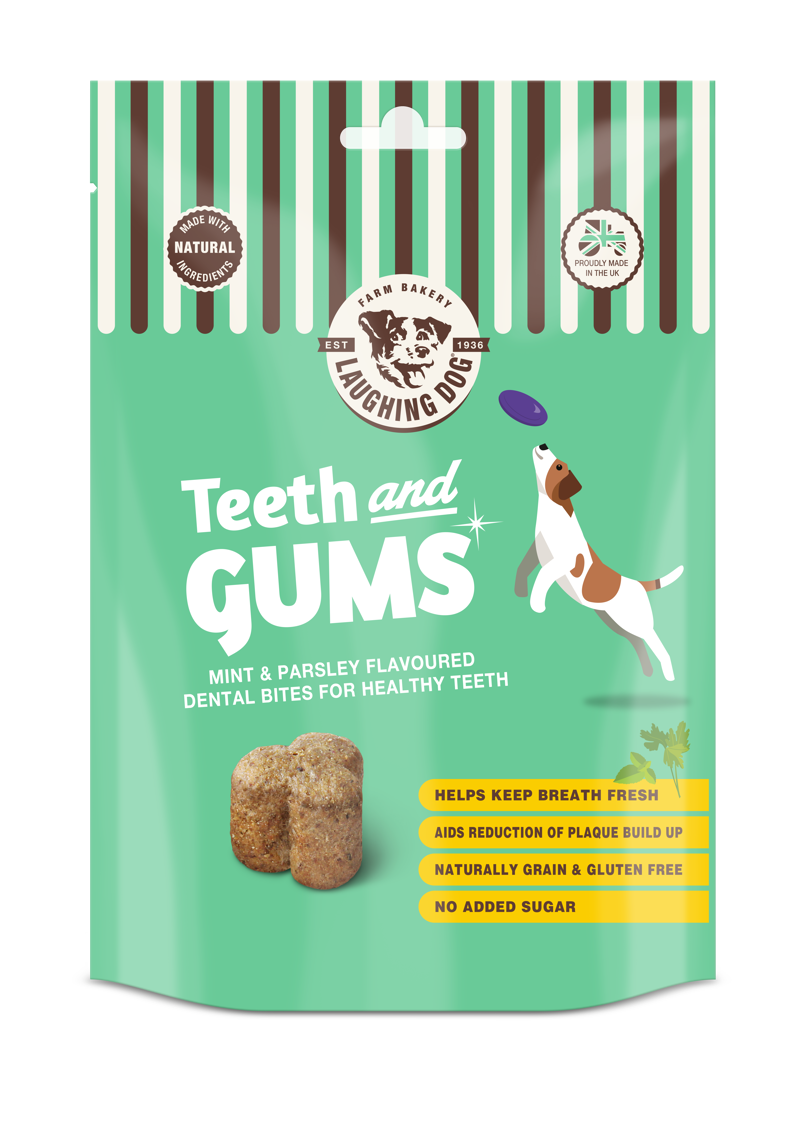 Laughing Dog Grn Free Teeth&Gums 5x125g