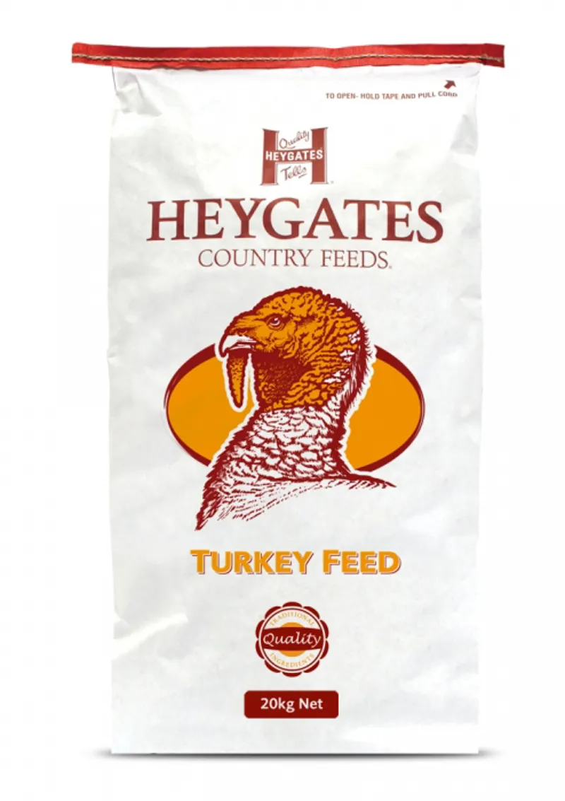 Heygates Turkey Rearer Pellets 20 kg