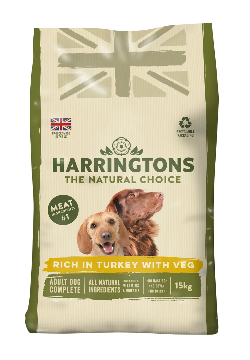 Harringtons Dog Turkey and Veg 15 kg