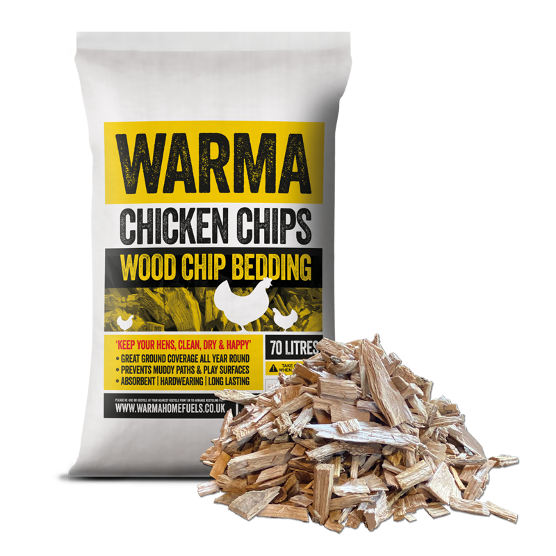 Warma Chicken Chips Woodchip Bedding 70L