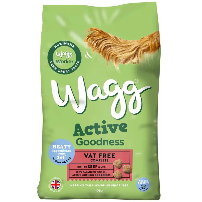 Wagg Active Goodness Beef & Veg 12 kg