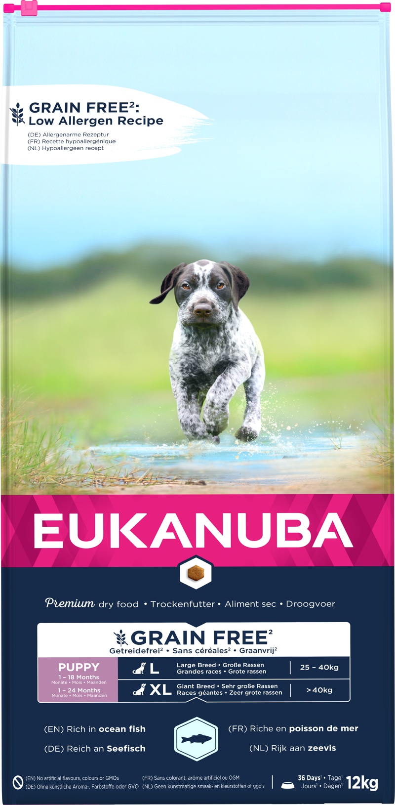 Eukanuba Puppy GF L Ocean Fish 12 kg
