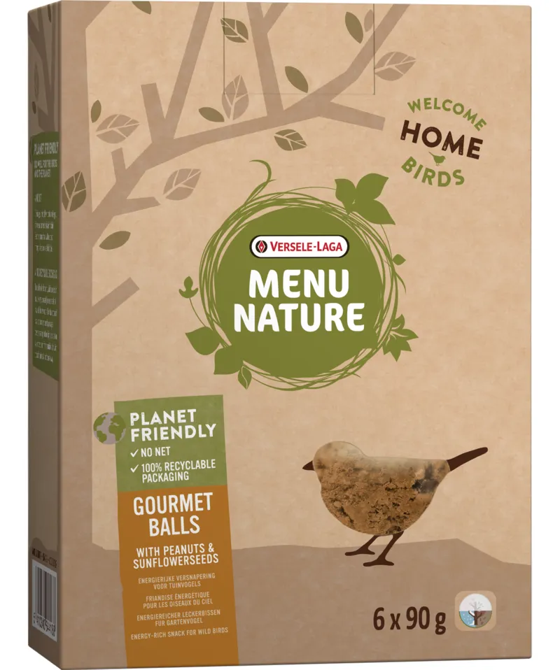 VL Menu Nature Gourmet Ball Peanut 6x90g