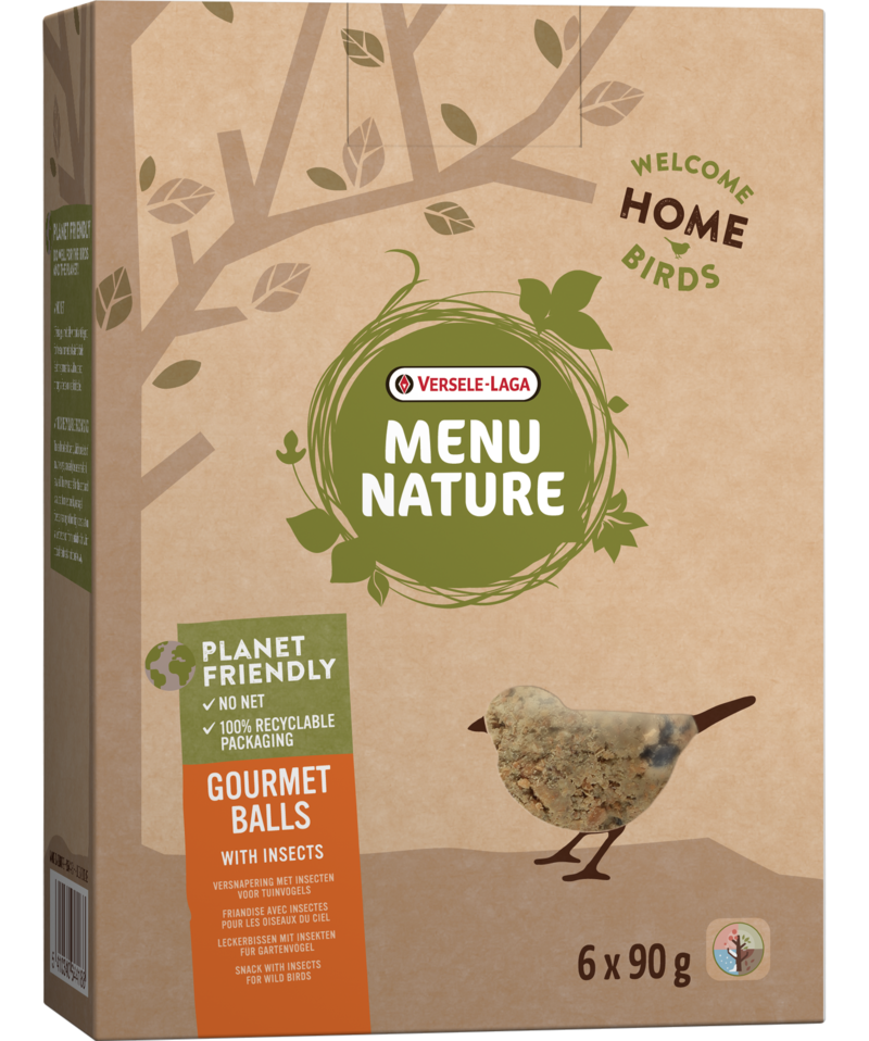 VL Menu Nature Gourmet Ball Insect 6x90g