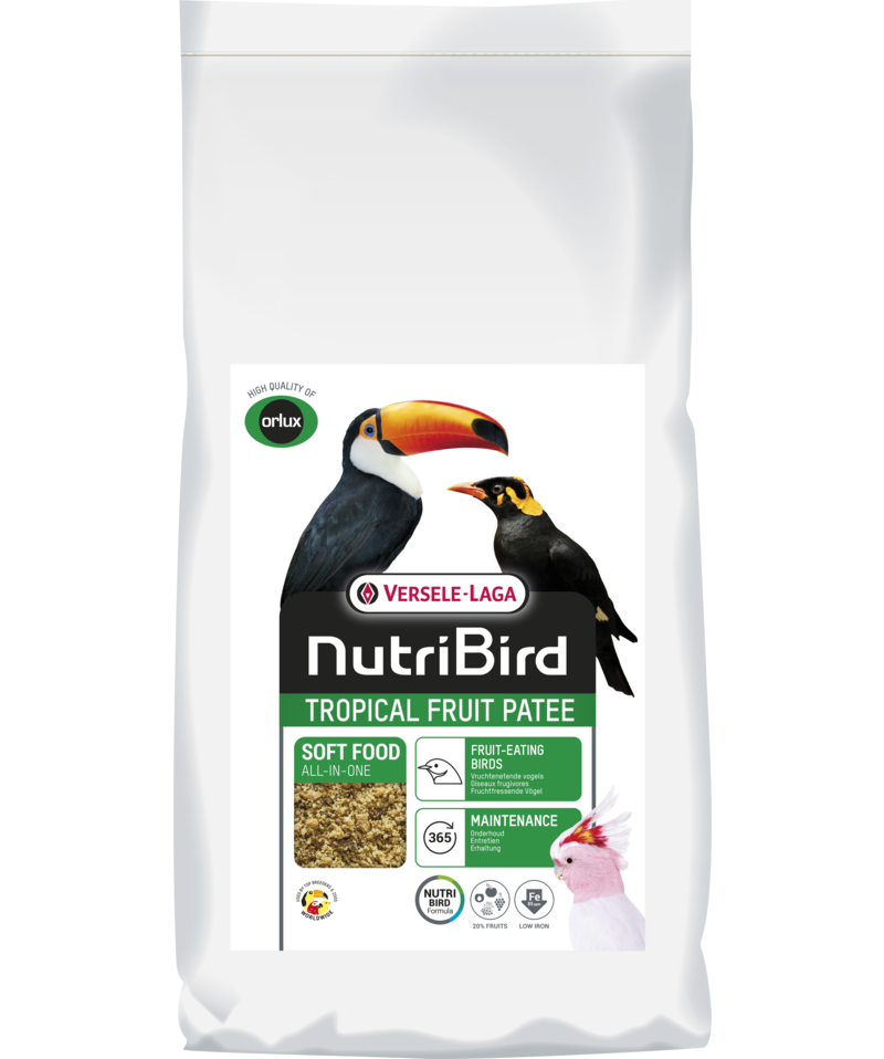 VL NutriBird Tropical Fruit Pattee 25 kg