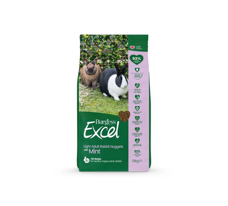 Burgess Excel Rabbit Light 4x1.5kg