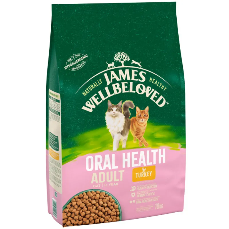 JW Cat Adult Oral Health Turkey 10 kg