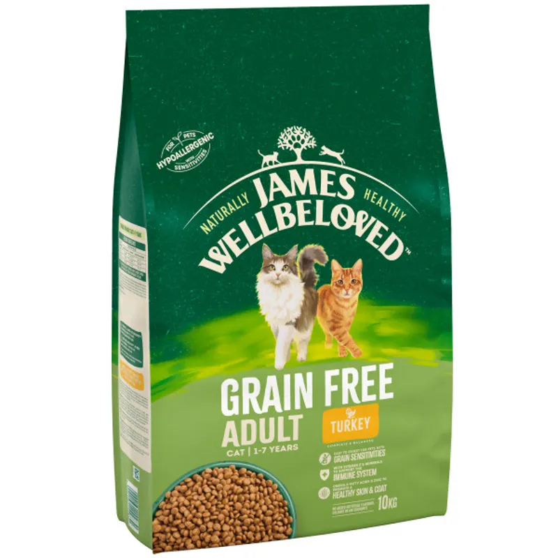 JW Cat Adult Grain Free Turkey 10 kg