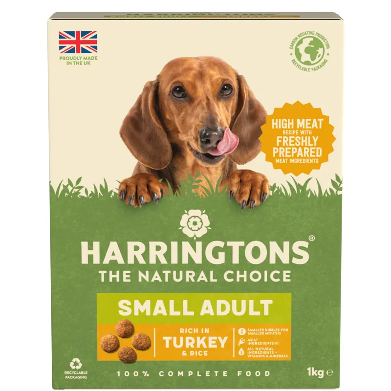 Harringtons Small Dog Turkey 1kg