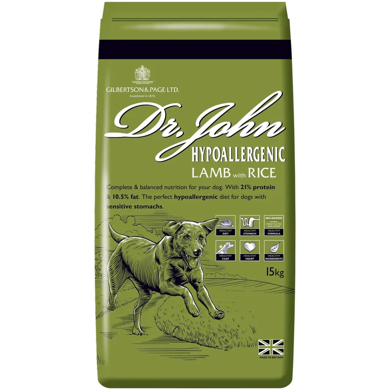 Dr John Hypoallergenic Lamb with Rice 4kg