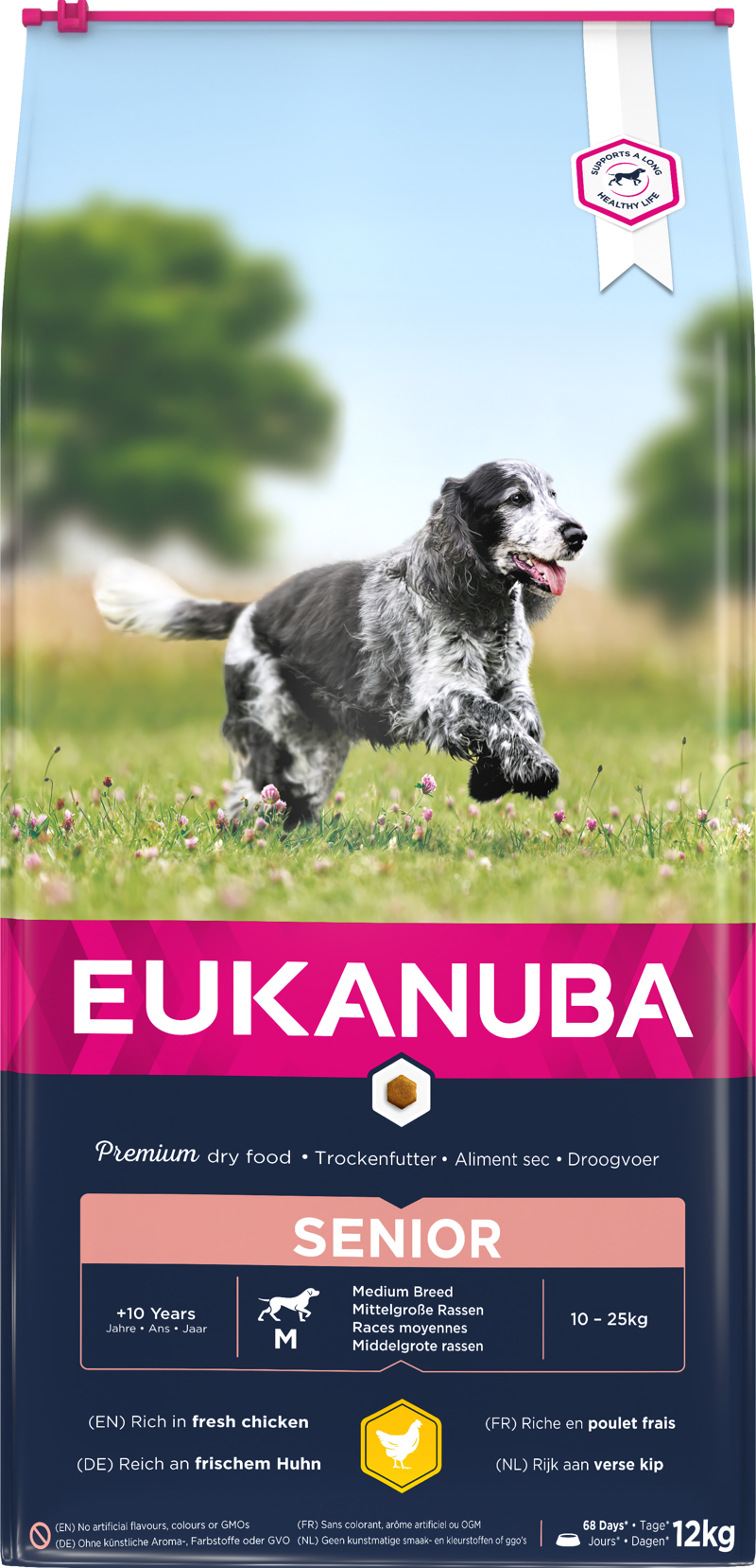 Eukanuba Senior Medium Chicken 12 kg