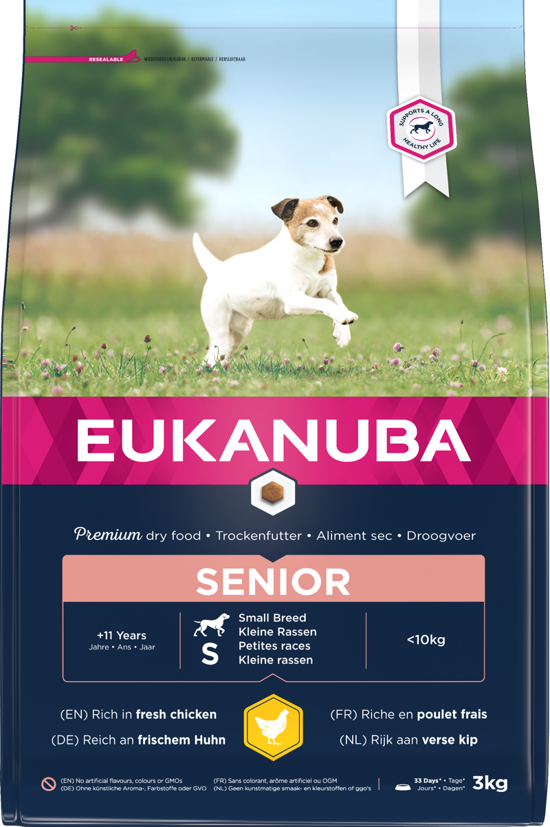 Eukanuba Senior Small Chicken 3x3kg