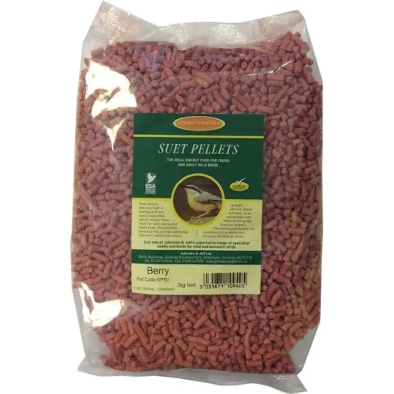 JJ Suet Pellets with Berries 6x2kg