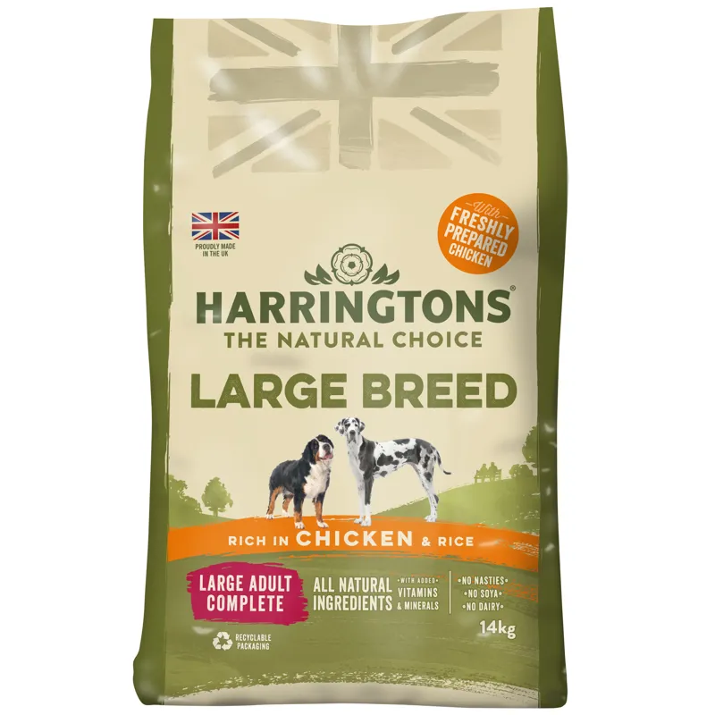 Harringtons Dog Large Breed Chicken 14 kg