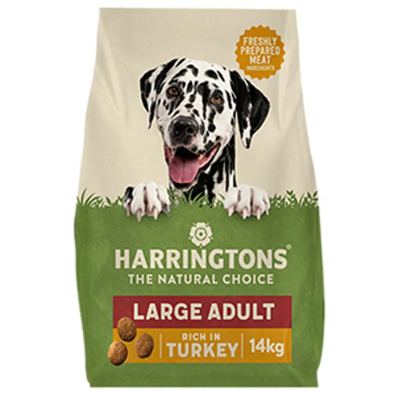 Harringtons Dog Large Breed Turkey 14 kg
