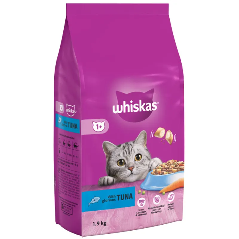 Whiskas Dry 1+ Tuna 1.9 kg