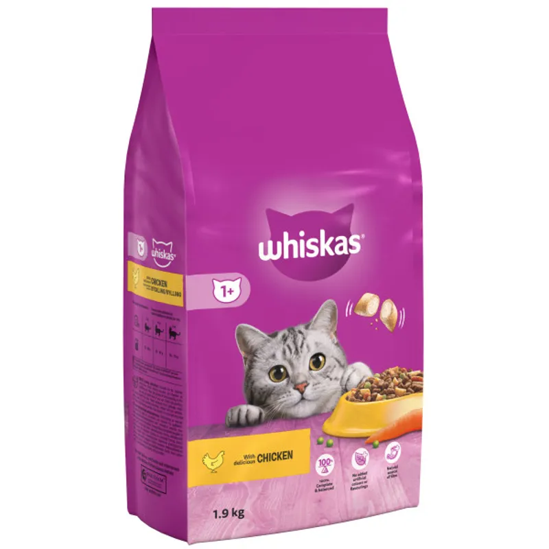 Whiskas Dry 1+ Chicken 1.9 kg