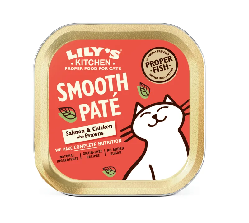 Lilys Kitchen Cat Smth Pate SlmCk 19x85g