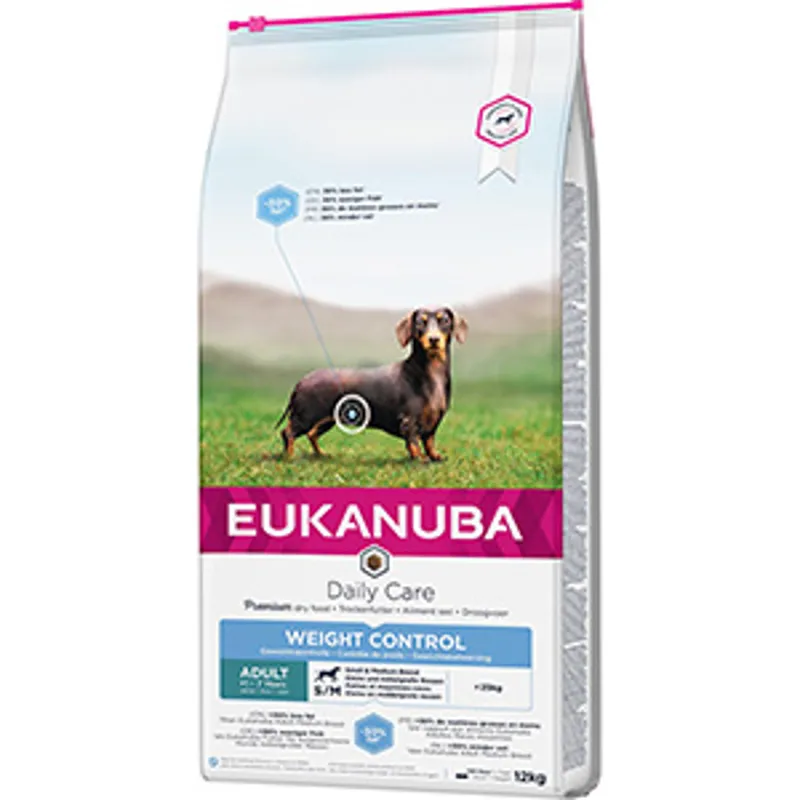 Eukanuba Adult Daily Care Weight Control Small dogs 12kg