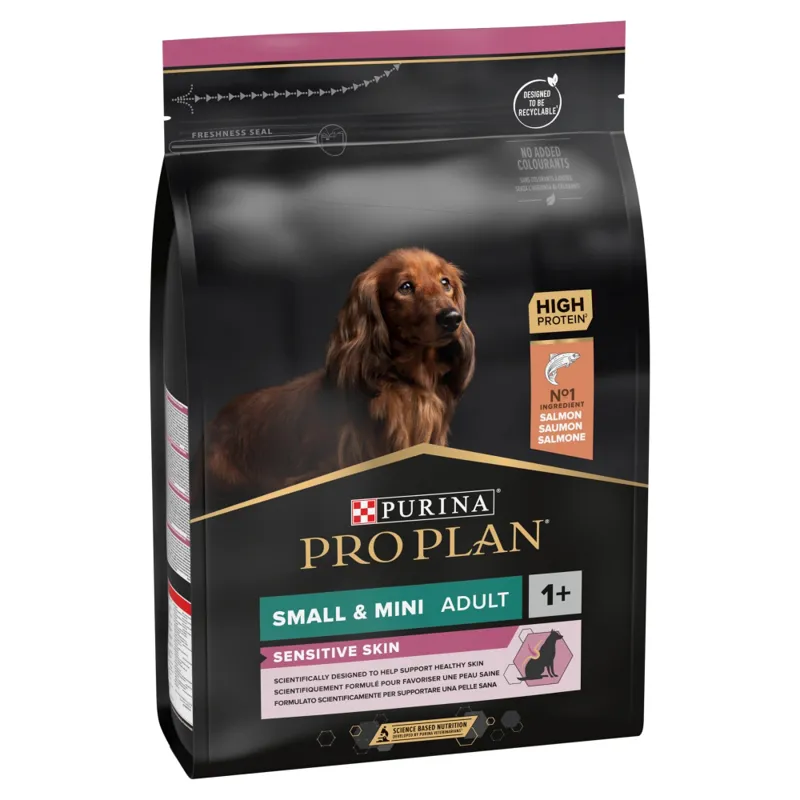 Pro Plan Dog Adult Sml/Med Sens Skin 3kg