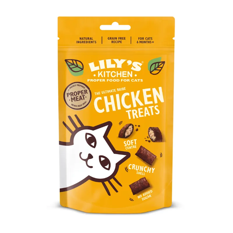 Lilys Kitchen Cat Chicken Treat 10x60g