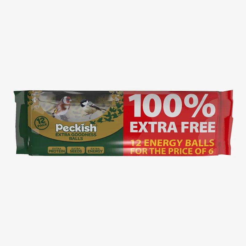 Peckish Extra Goodness Balls 6+6 Free