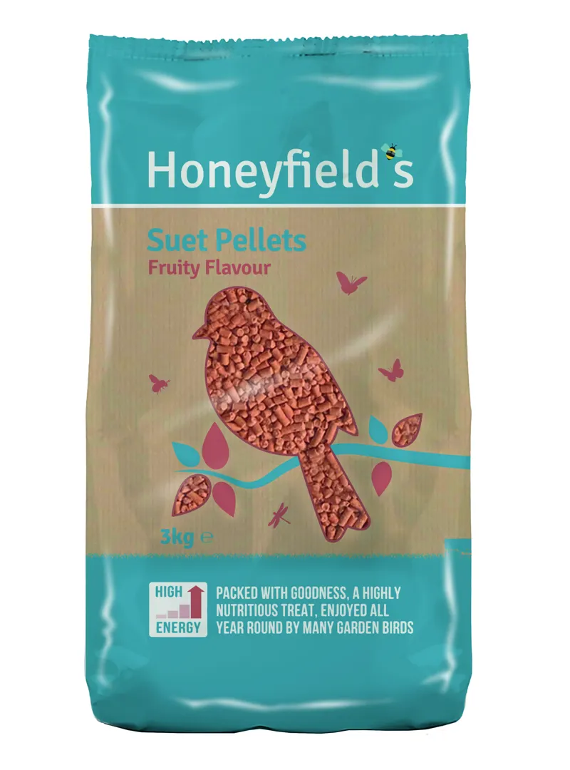 Honeyfield Suet Fruity Pellet 4x3kg