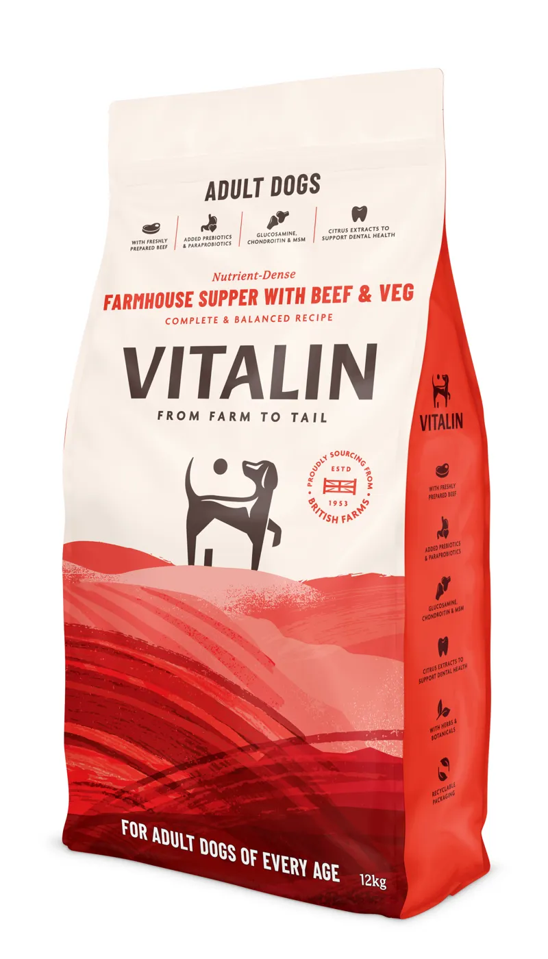 Vitalin Adult Farmhouse Beef 12 kg