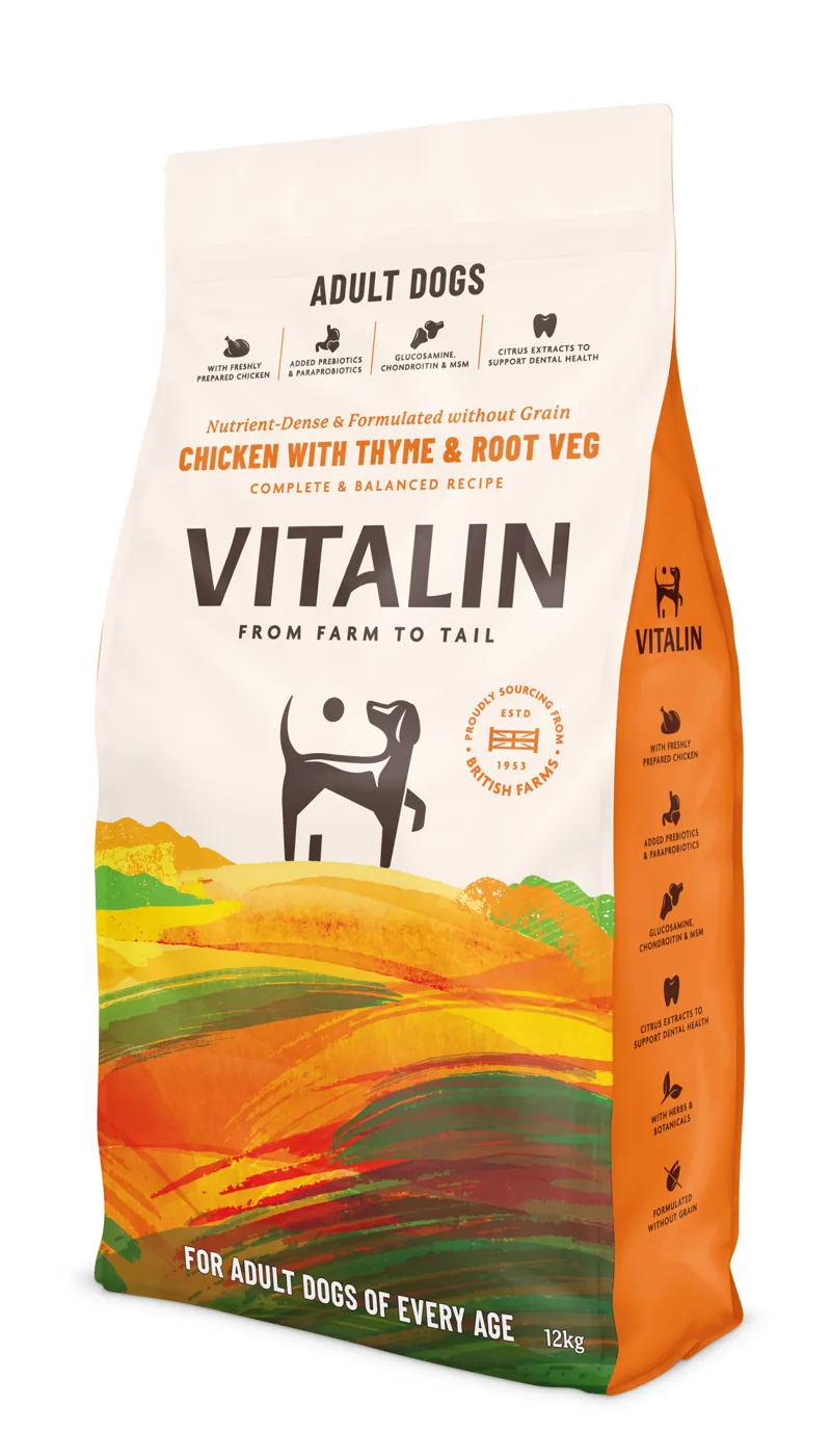 Vitalin Adult Chicken Thyme Veg 12 kg