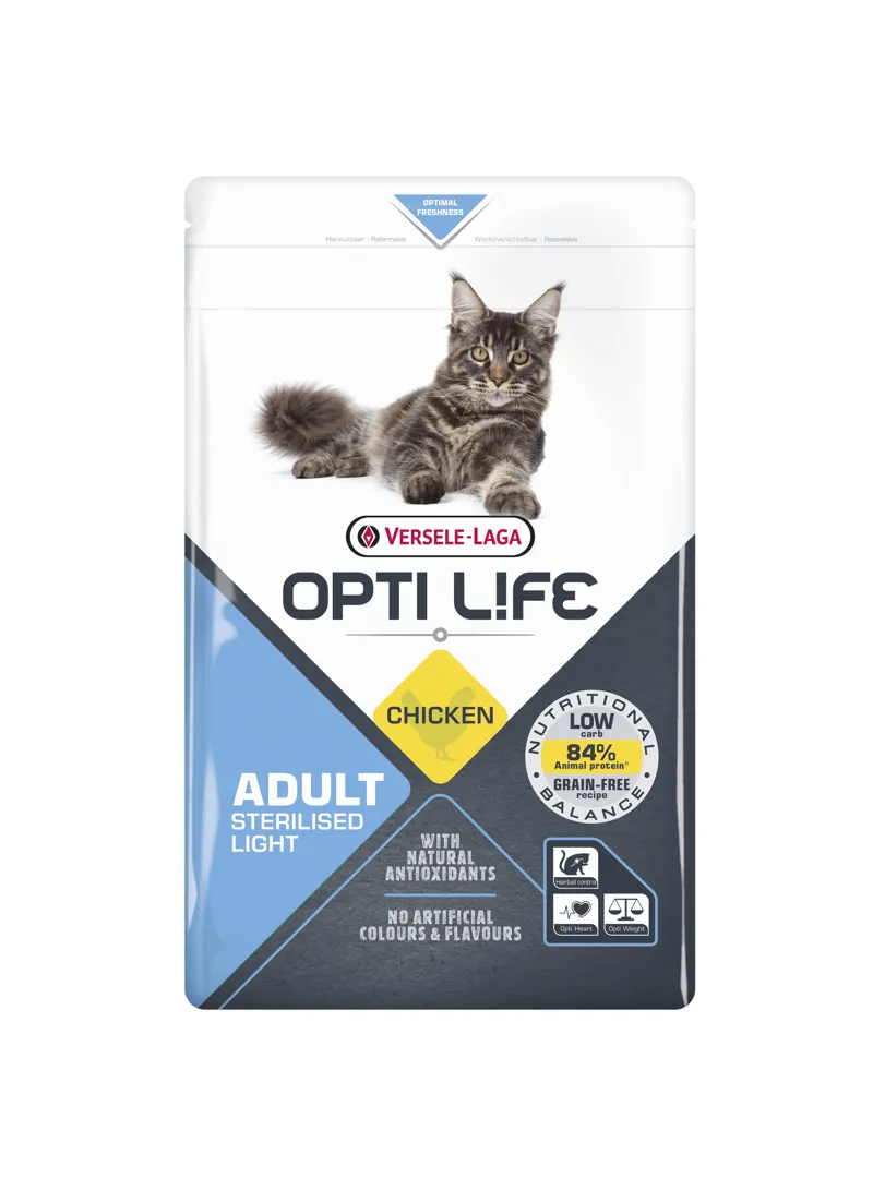 VL Opti Life Cat Adult Ster/Light 4x1kg