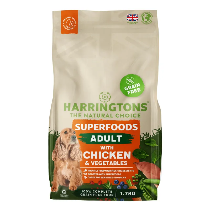 Harringtons Dog Grain Free Superfood Chicken 1.7kg