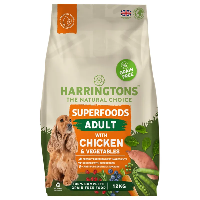 Harringtons Dog Grain Free Superfood Chicken 12kg