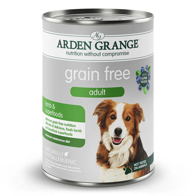 Arden Grange Dog Grain Free Lamb and Super 395g