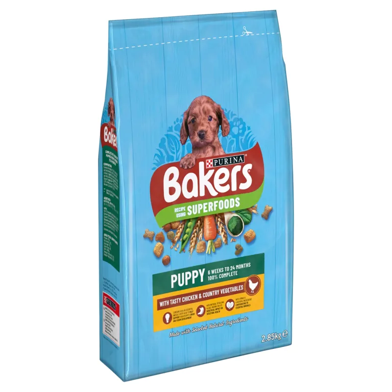 Bakers Puppy Chicken & Veg 2.85kg