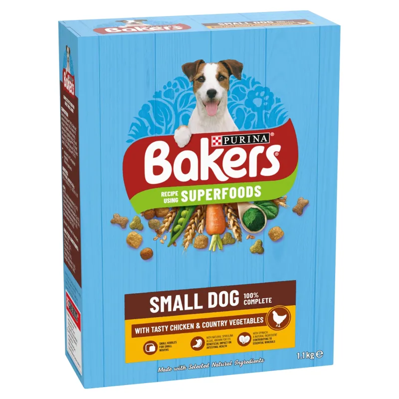 Bakers Small Dog Chicken & Veg 5x1.1kg