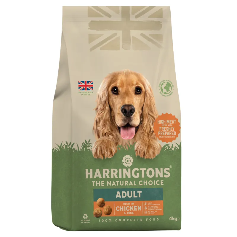 Harringtons Dog Chicken & Rice 3x4kg