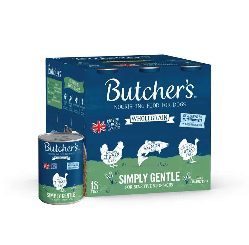 Butchers Tins Simply Gentle 18x390g