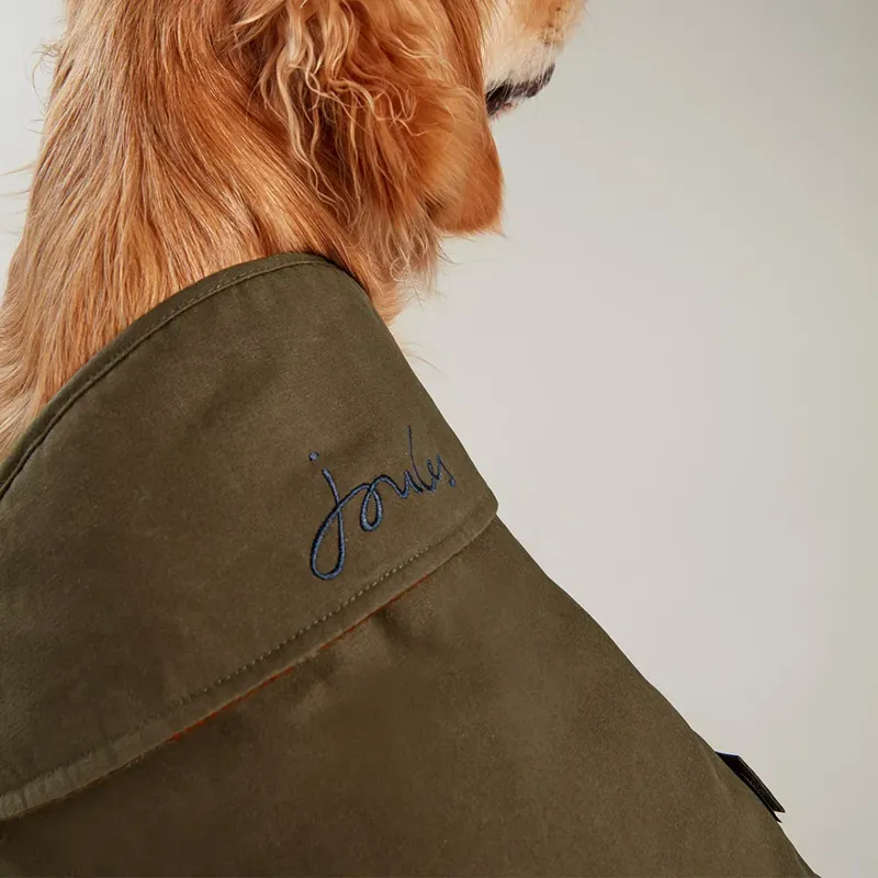 Joules Wax Dog Coat - Green large 56cm-4