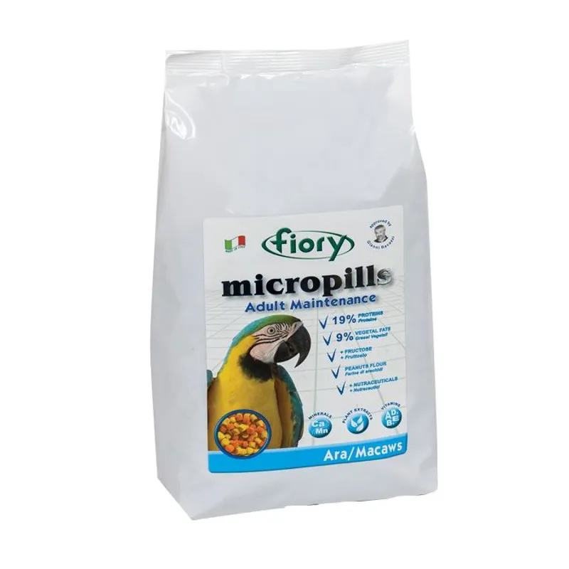 Fiory Micropills Macaws 3x2.5kg