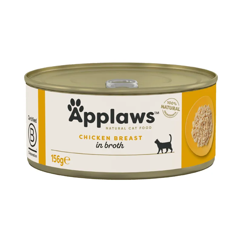 Applaws Cat Chicken Breast Tins 24x156g