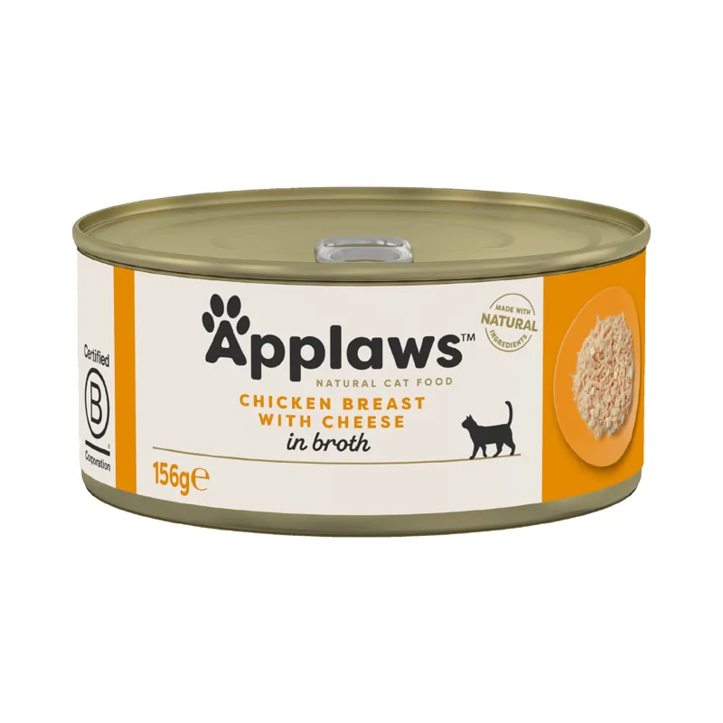 Applaws Cat Chicken & Cheese Tin 24x156g