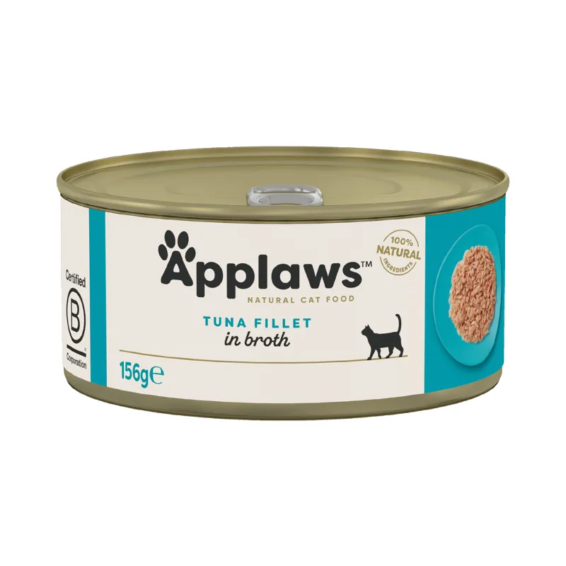 Applaws Cat Tuna Fillet Tins 24x156g