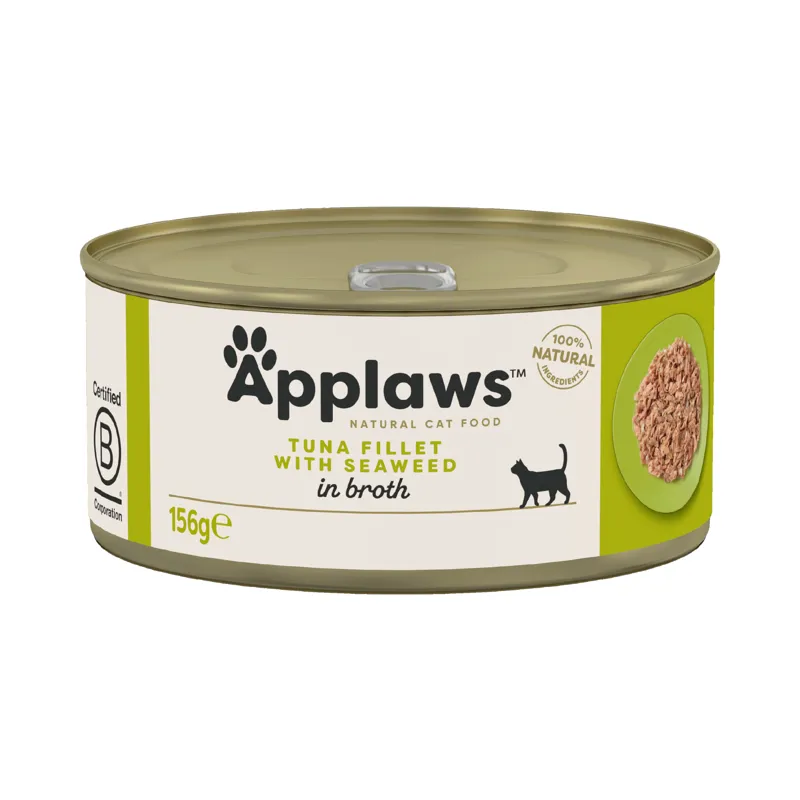 Applaws Cat Tuna & Seaweed Tins 24x156g