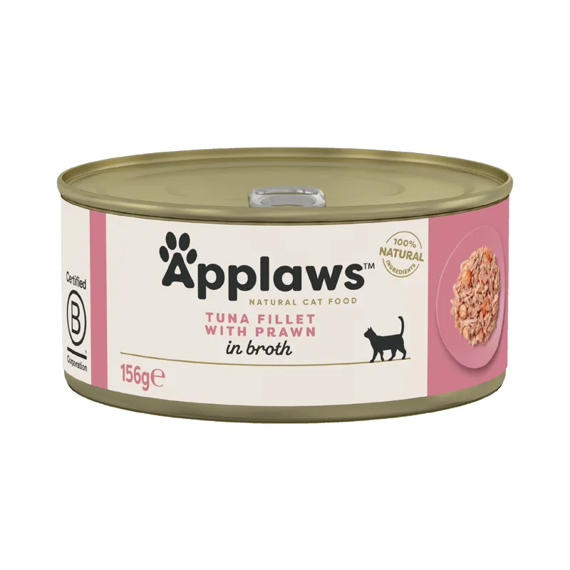 Applaws Cat Tuna & Prawn Tins 24x156g
