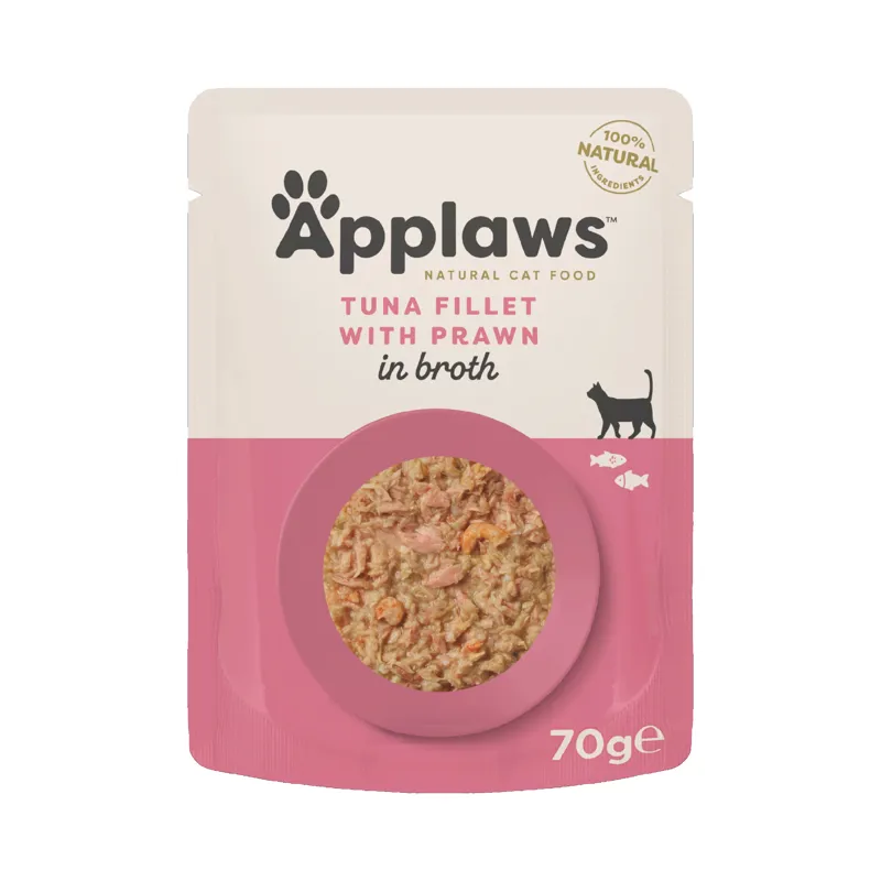 Applaws Cat Pch Tuna & Prawn 12x70g