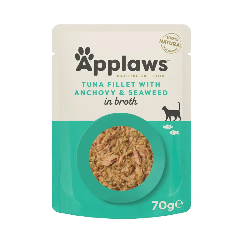 Applaws Cat Pch Tuna & Anchovy 12x70g